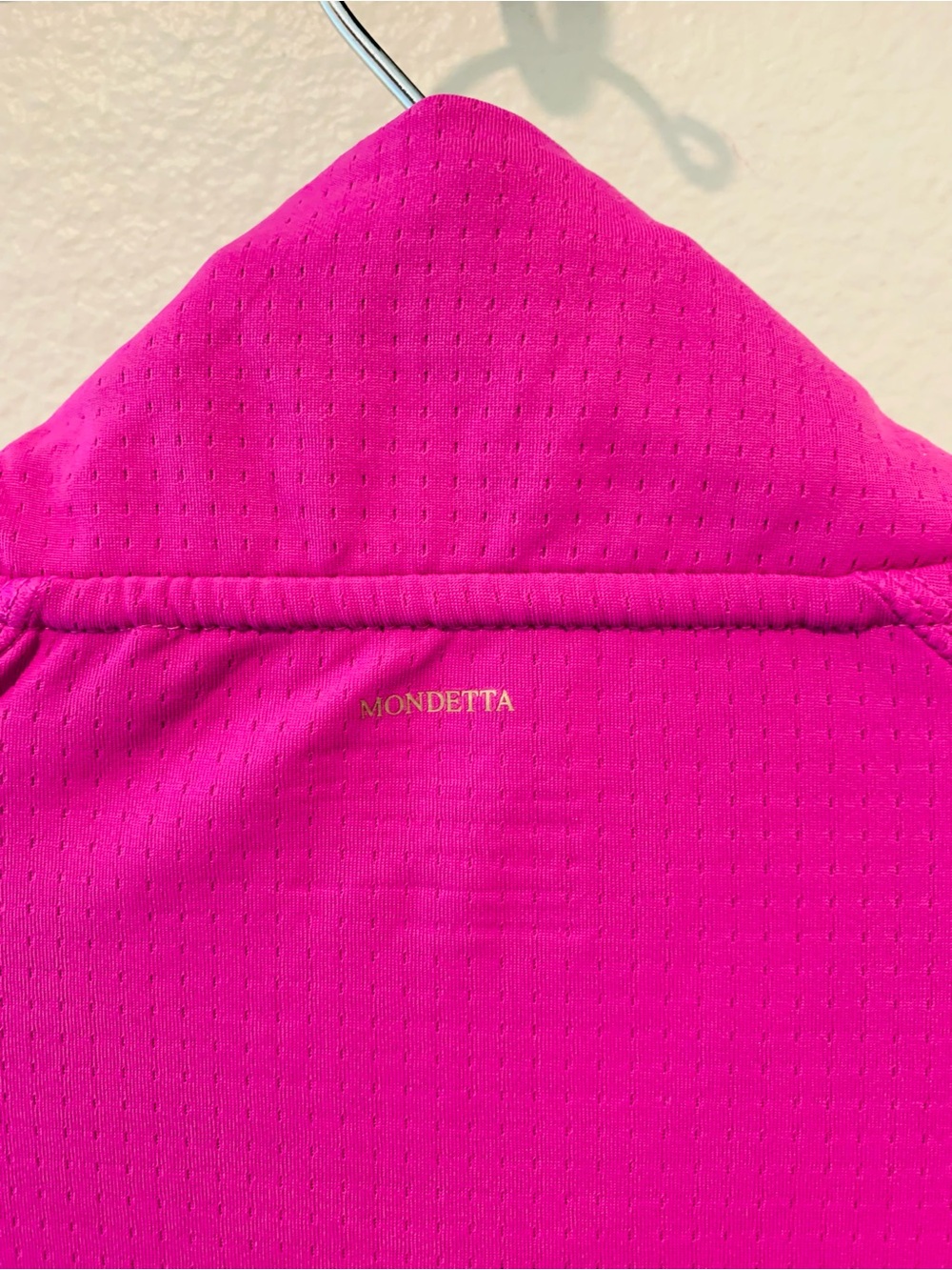 Mondetta Women's Fuchsia Half-Zip Swim Coverup - Picture 8 of 10
